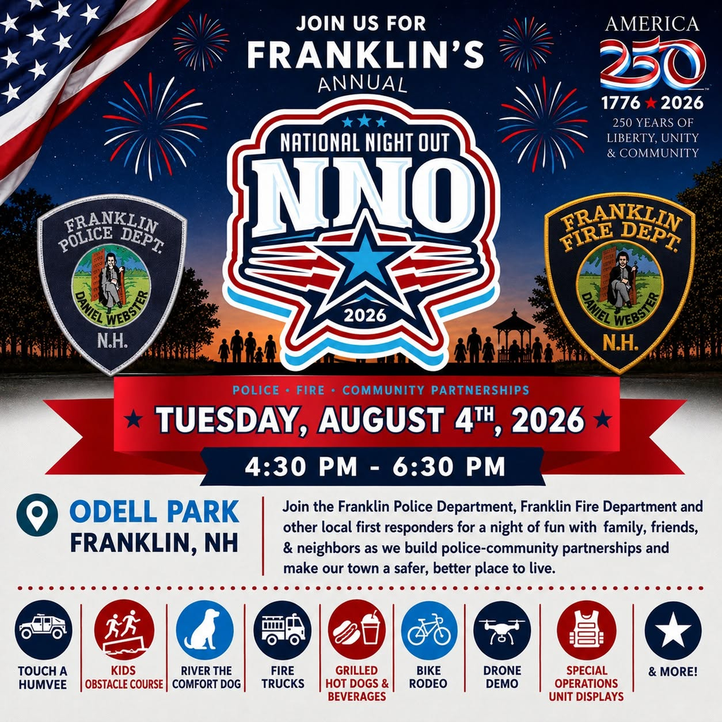 Franklin's National Night Out Flyer