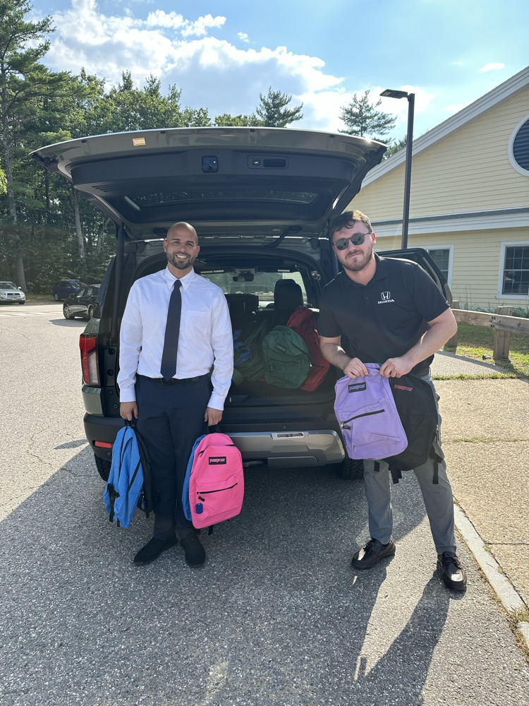 planet Honda backpacks