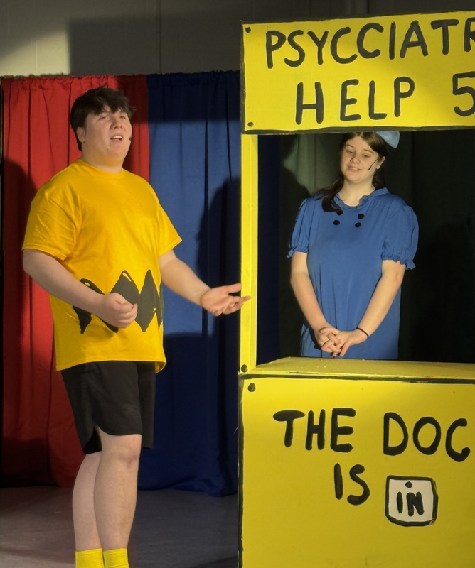 Lucy and Charlie Brown