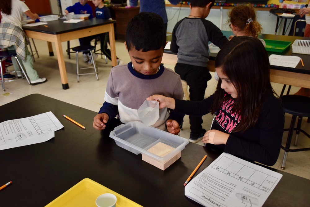Students in the STEAM Lab