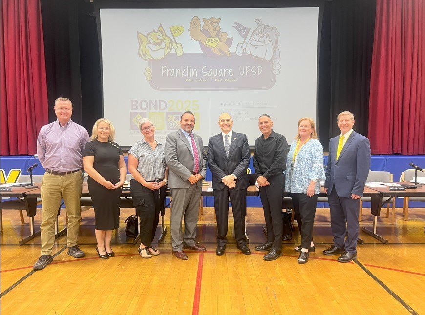 Nassau County Legislator John Giuffre and WSS Staff