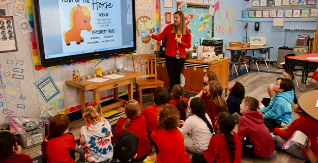 WSS Third Graders Celebrate Lunar New Year 