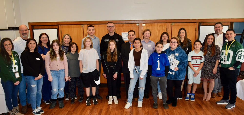 Career Day Professionals with Students