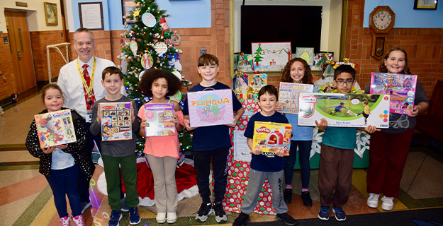 JSS Students Share the Spirit of Giving Through Holiday Toy Drives