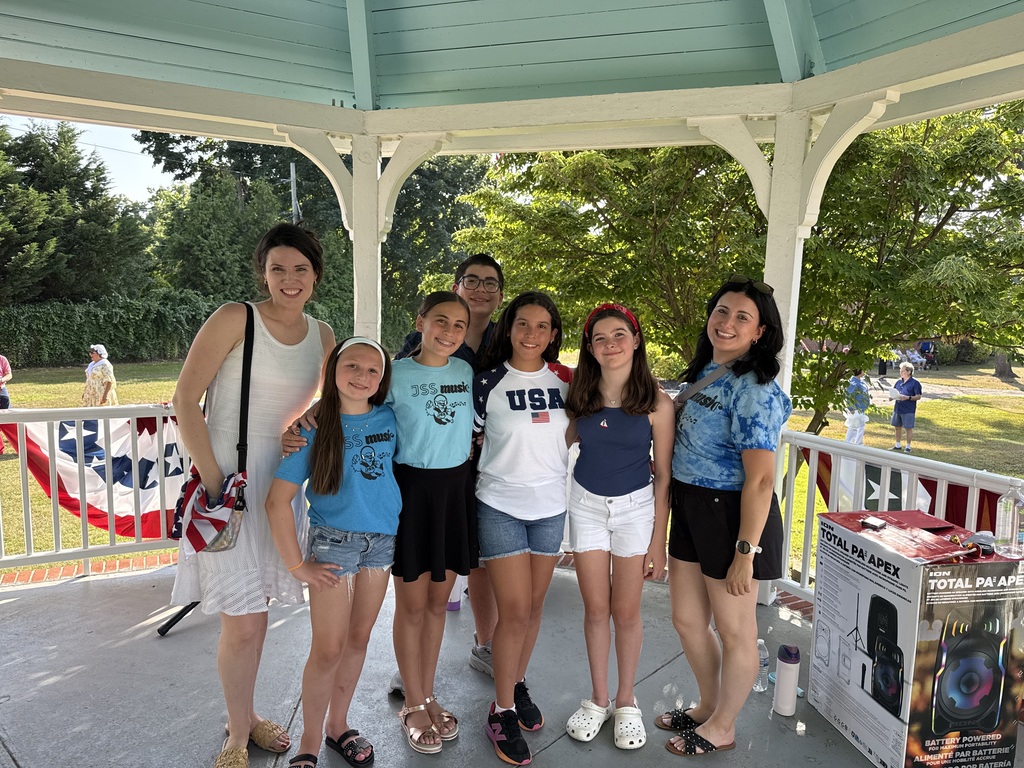 We are so proud of our students! A few members of our school community, along with former students who now attend H. Frank Carey High School, were honored to perform at Assemblywoman Solages's annual reading of the Declaration of Independence at the Franklin Square Historical Society in Rath Park on July 2.