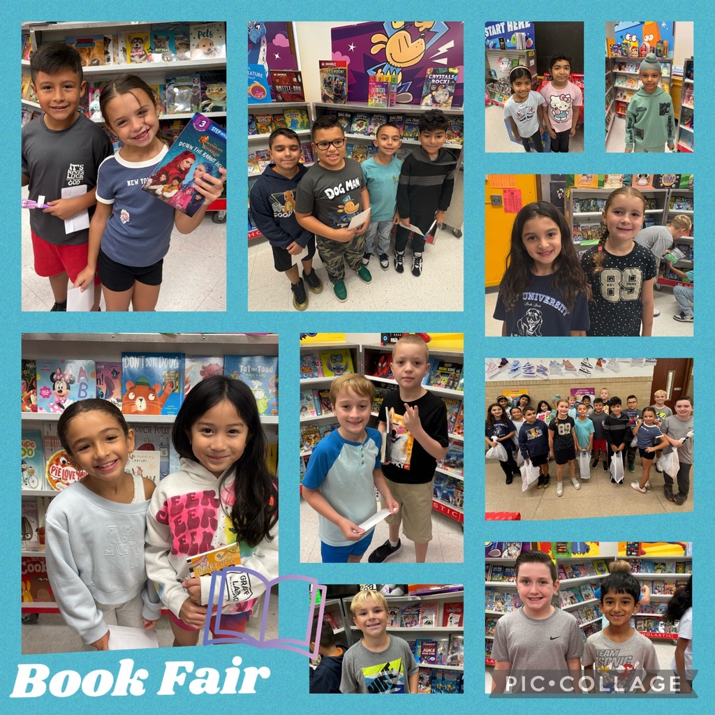 Kids at a bookfair