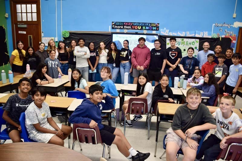 Graduating seniors with young children.