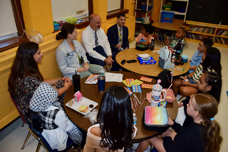 students in classroom