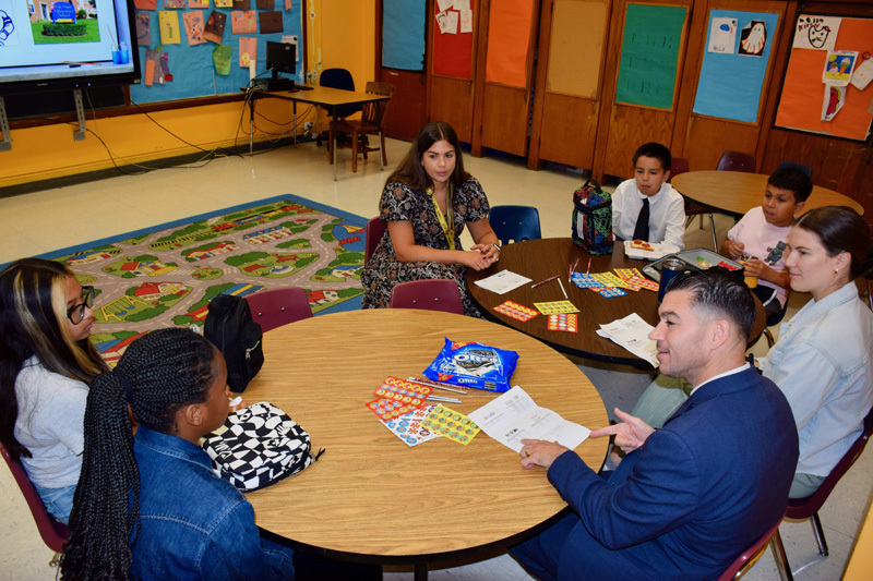 students in classroom