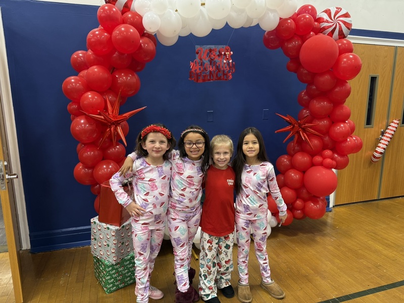 Students and Families at Holiday Brunch