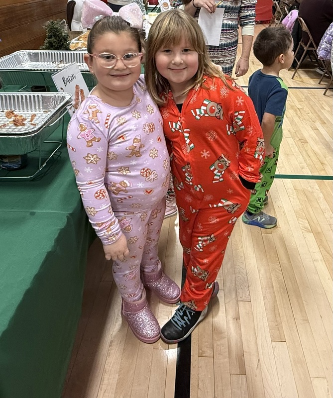 Students and Families at Holiday Brunch