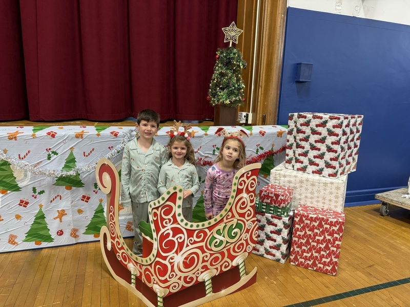 Students and Families at Holiday Brunch