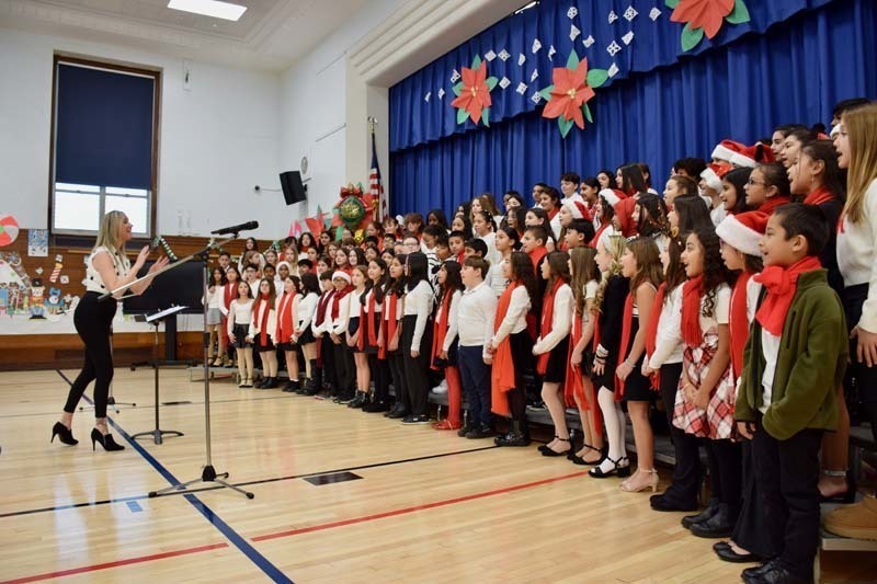 Polk Street School’s band and chorus students