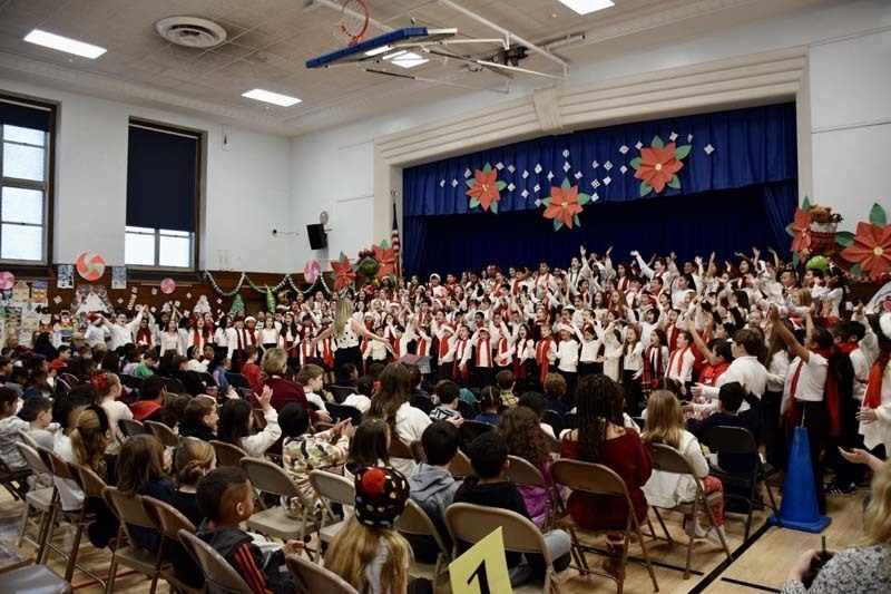 Polk Street School’s band and chorus students