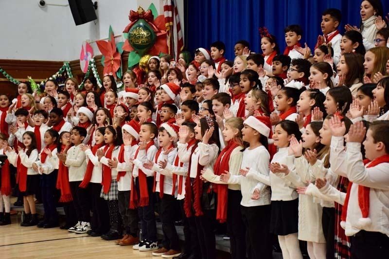 Polk Street School’s band and chorus students