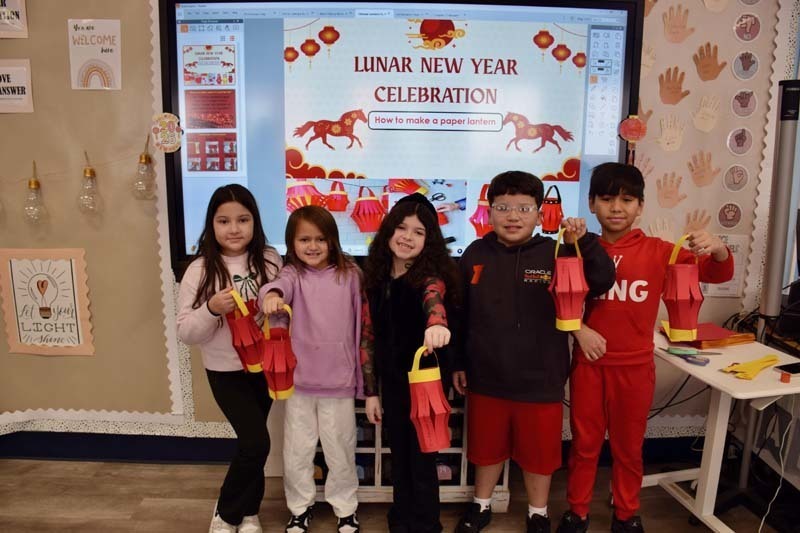 WSS Third Graders Celebrate Lunar New Year 