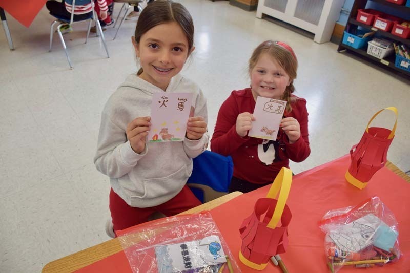 WSS Third Graders Celebrate Lunar New Year 
