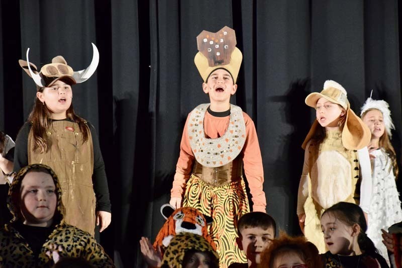 Washington Street School Students