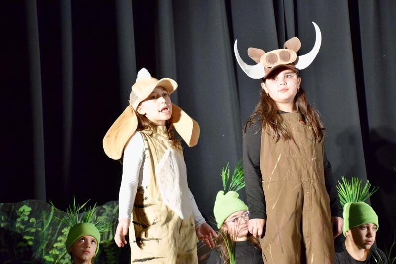 Washington Street School Students