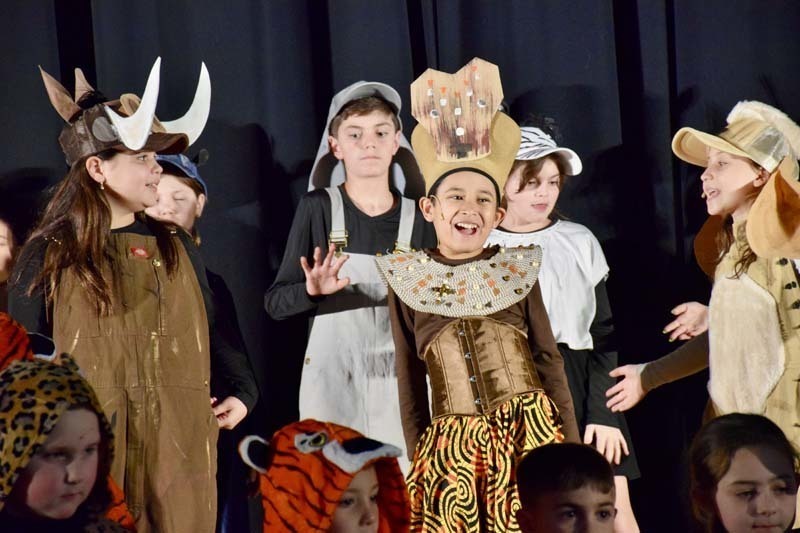 Washington Street School Students