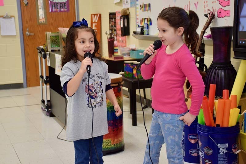 To celebrate Music in Our Schools Month, John Street School’s music department hosted a music-themed Spirit Week from March 23-27.
