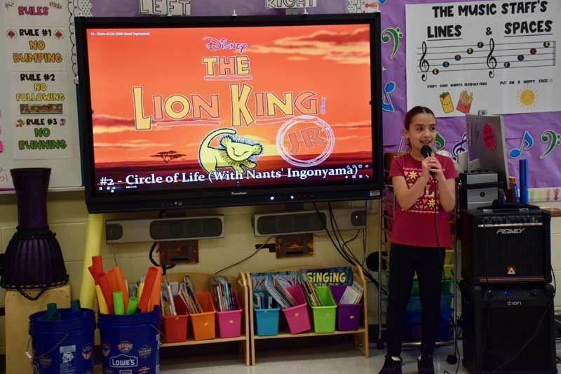 To celebrate Music in Our Schools Month, John Street School’s music department hosted a music-themed Spirit Week from March 23-27.