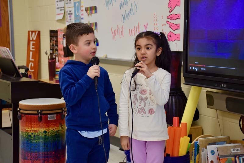 To celebrate Music in Our Schools Month, John Street School’s music department hosted a music-themed Spirit Week from March 23-27.