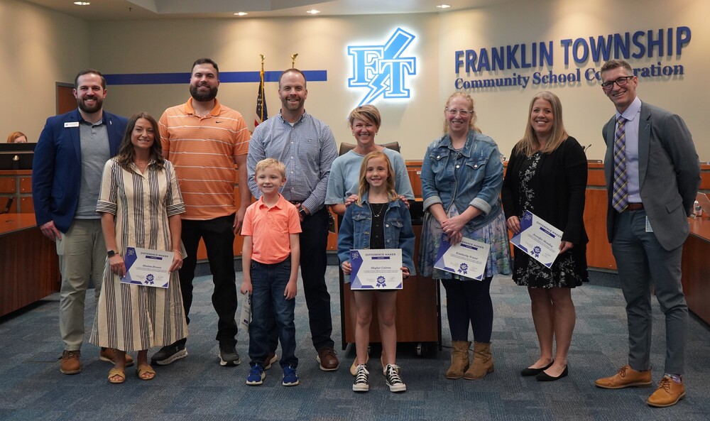 Difference Maker May School Board Meeting