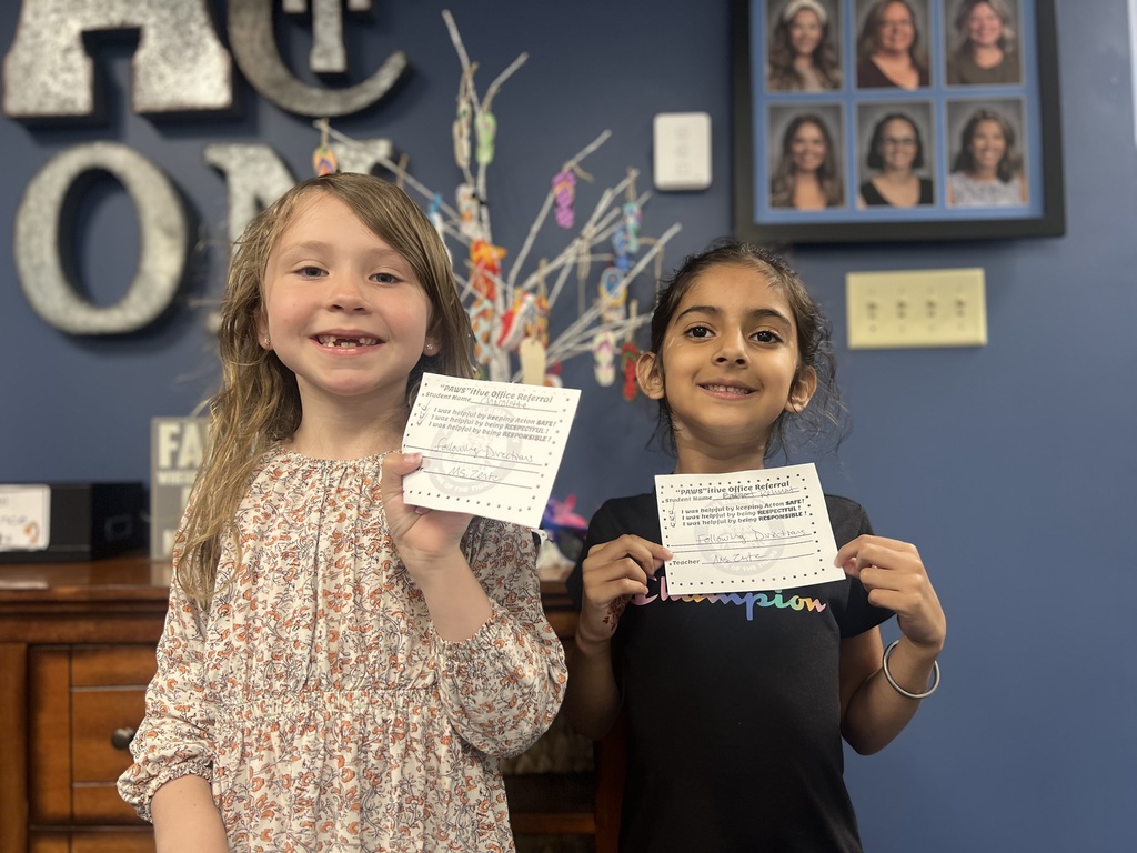 Students with Pawsitive Office Referral