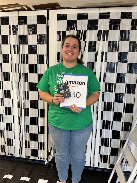Teacher with amazon giftcard