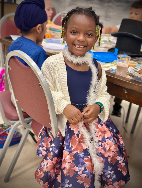Student smiling