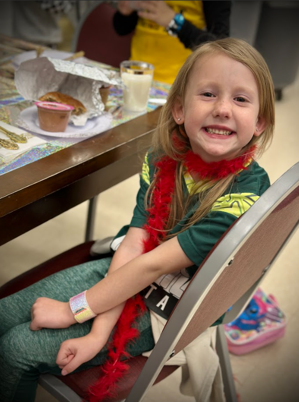 Student smiling