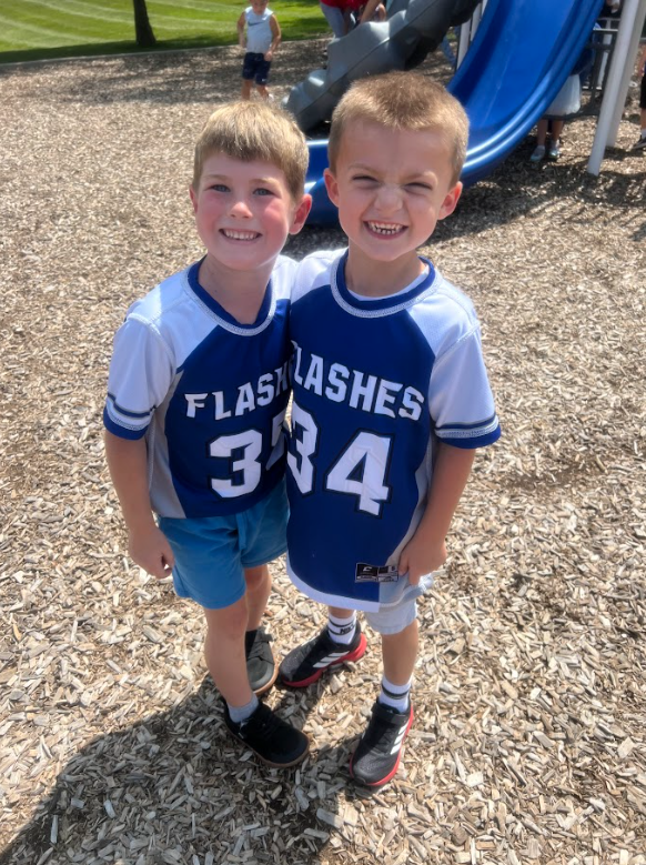 2 boys smiling