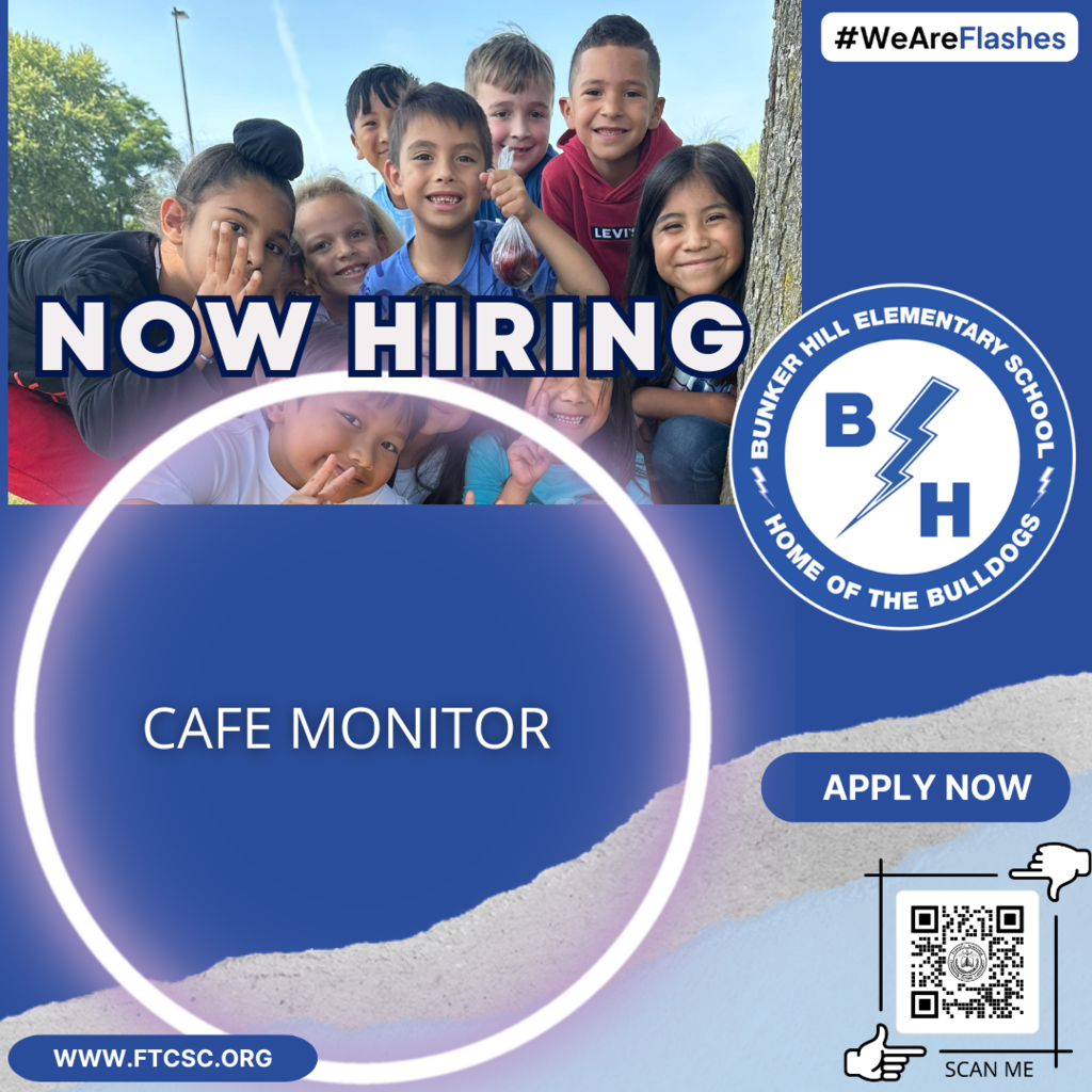 Announcement post for our open Cafe Monitor position