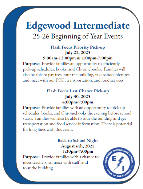 Back to school night