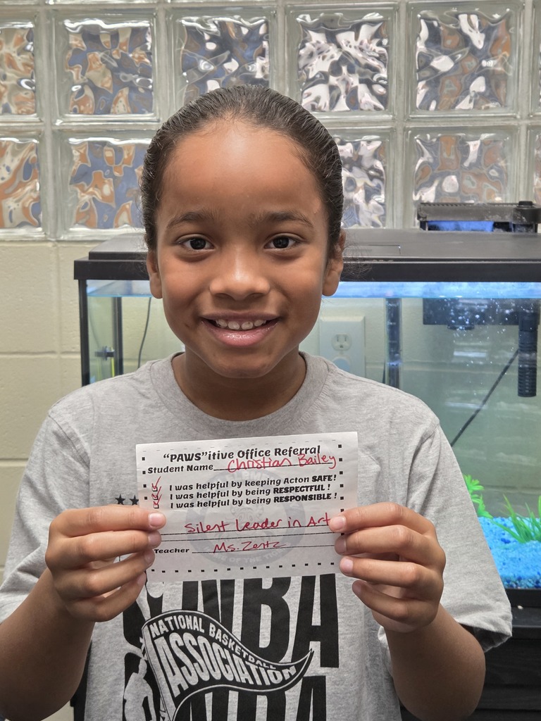 Student with Pawsitive Office Referral