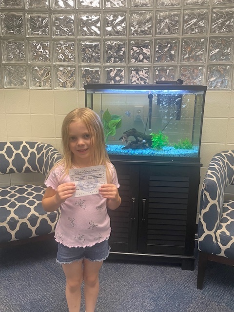 Student with Pawsitive Office Referral