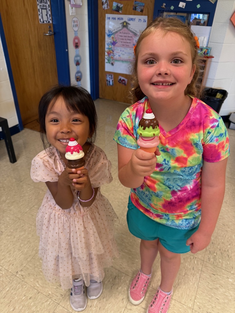 Kindergarten students during indoor recess