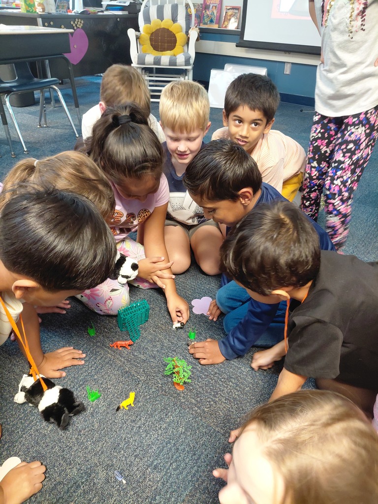 students playing on floor