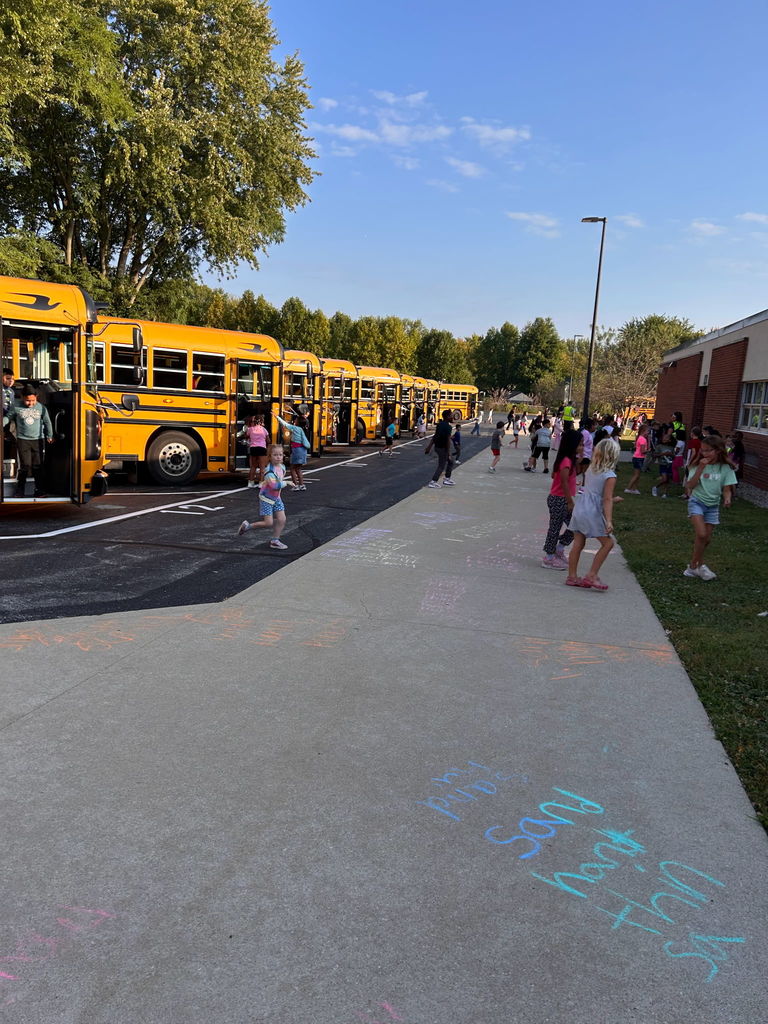 Bus evacuation drill photos