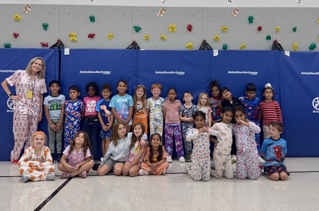 Pajama day for reaching our 1st fundraising goal!