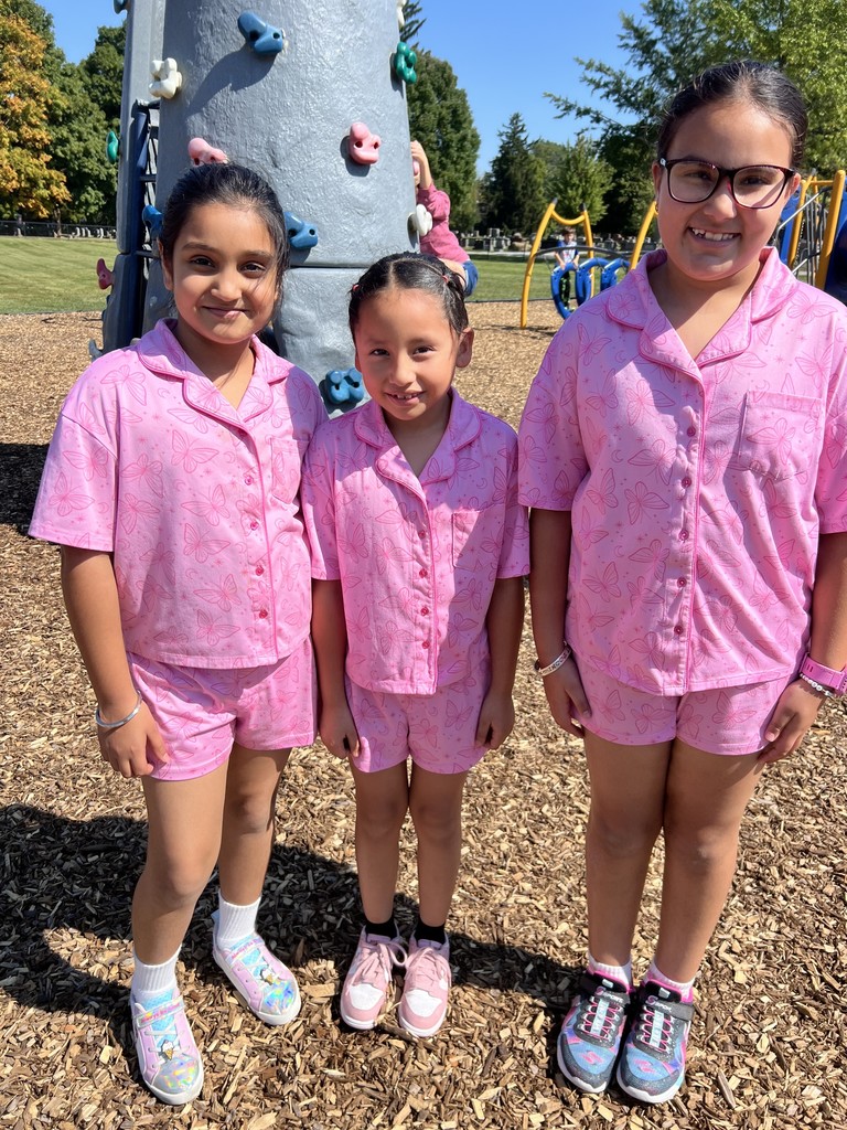 Pajama day for reaching our 1st fundraising goal!