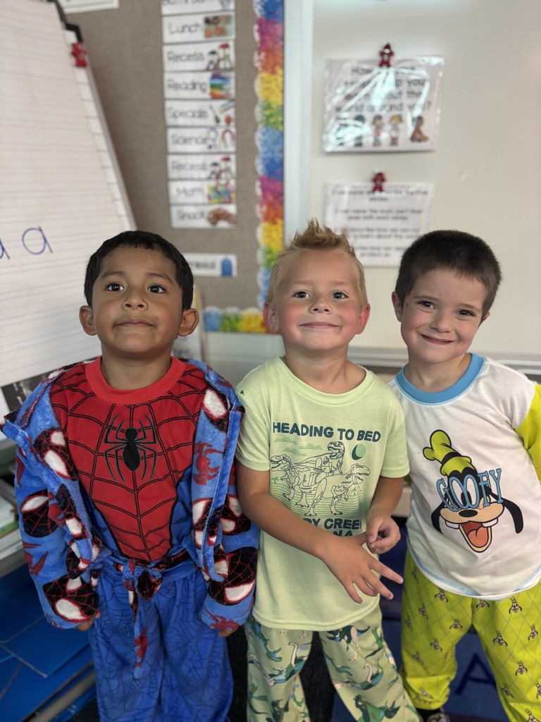 Pajama day for reaching our 1st fundraising goal!