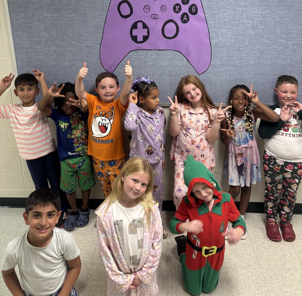 Pajama day for reaching our 1st fundraising goal!