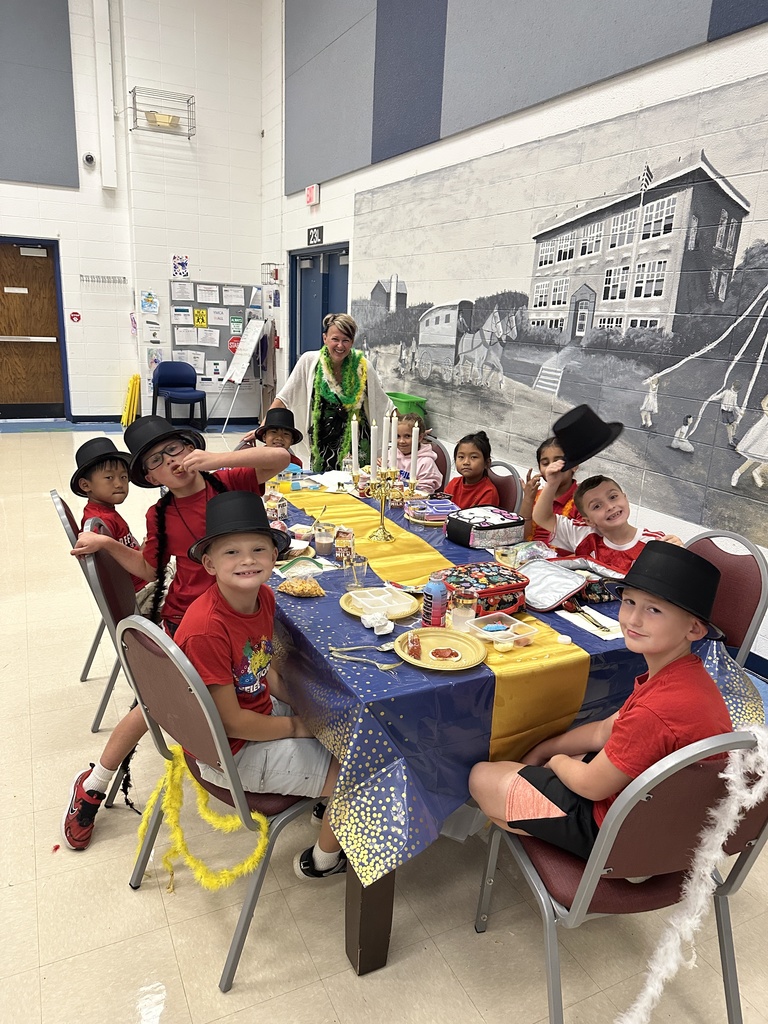 Students having Lunch at the Ritz