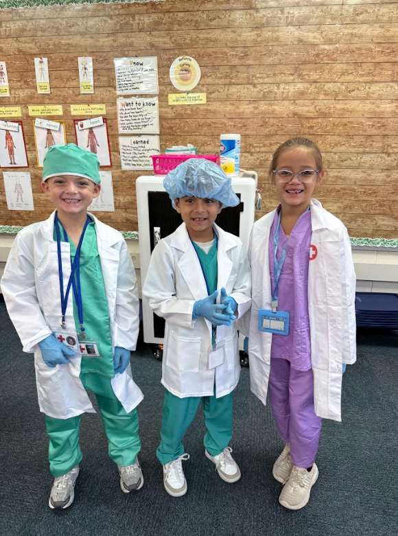 Students participating in OR day 