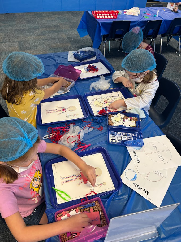 Students participating in OR day 