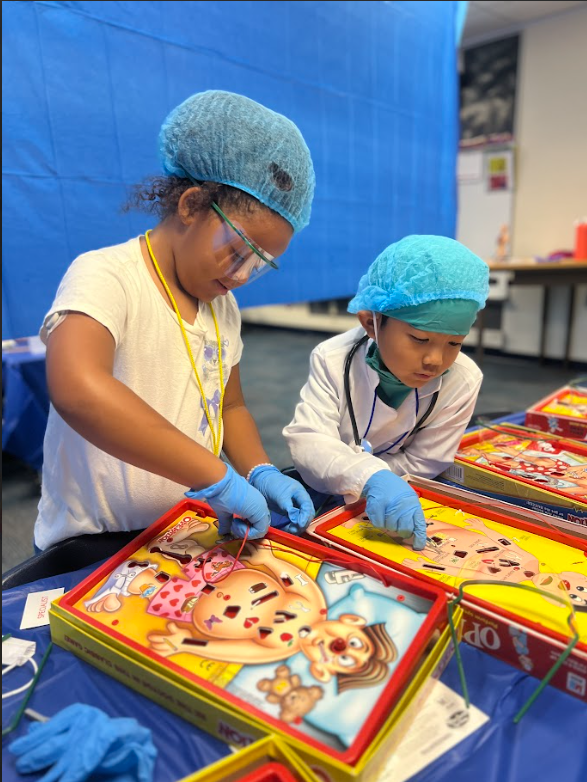 Students participating in OR day 