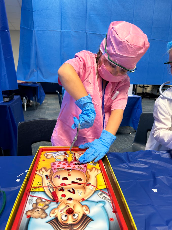 Students participating in OR day 