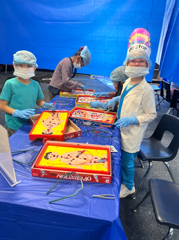 Students participating in OR day 